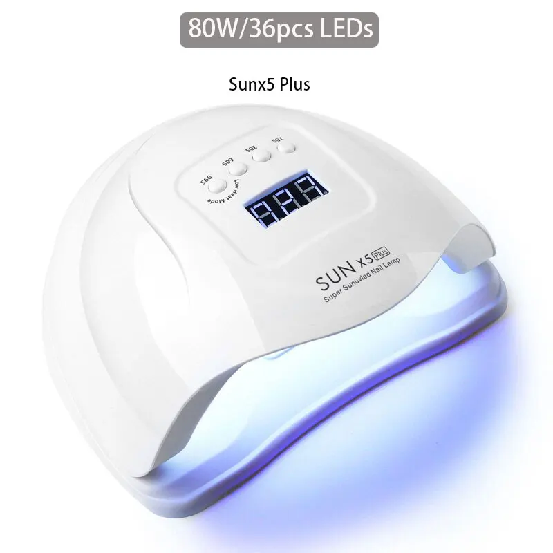 Nail Dryer LED Nail Lamp UV Lamp for Curing All Gel Nail Polish With Motion Sensing Manicure Pedicure Salon Tool