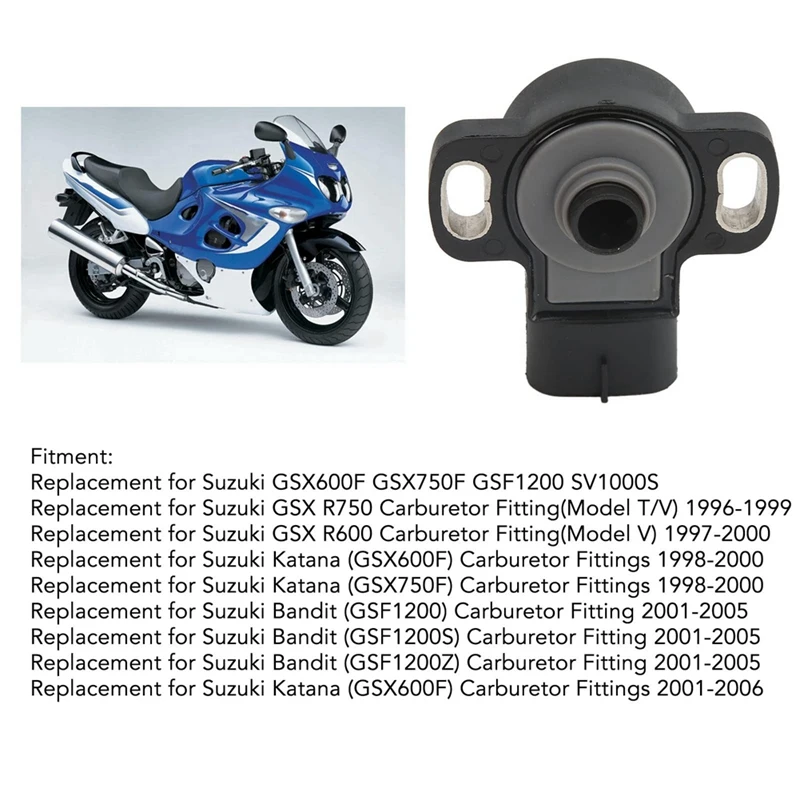 Мотоциклетный подвесной датчик положения дроссельной заслонки TPS для Suzuki GSX600F