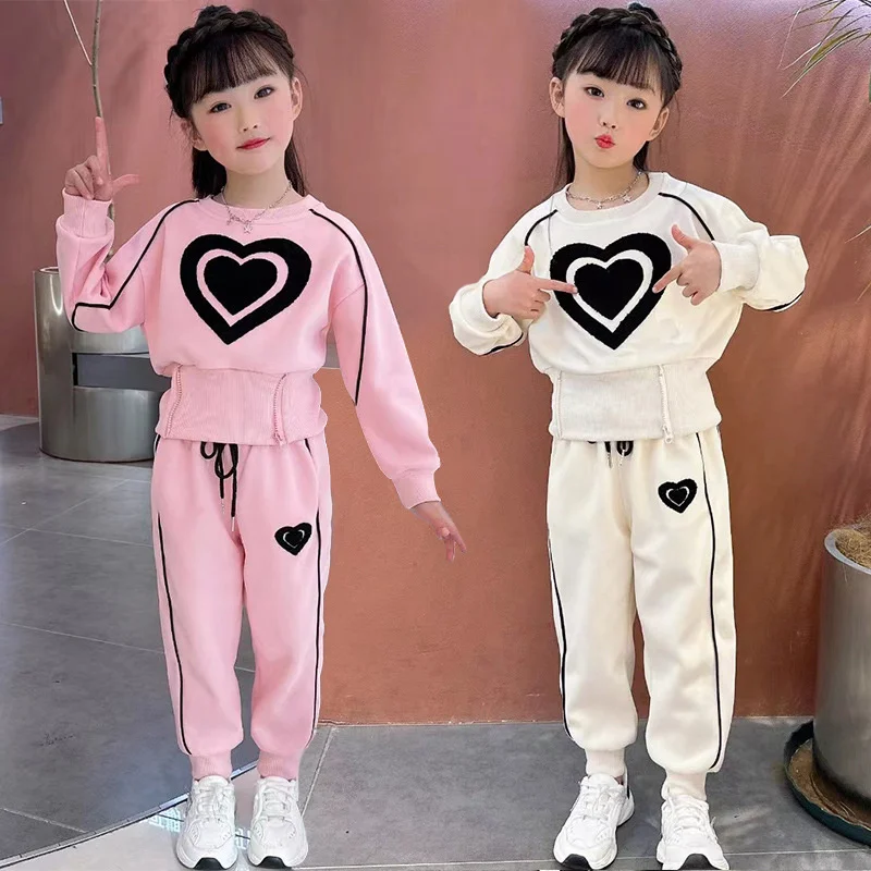 

2 шт./комплект, Детские хлопковые свитшоты и штаны