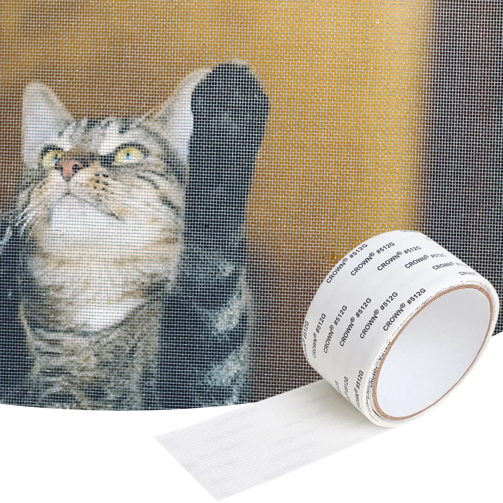 

Window Screen Repair Tape Screen Door Repair Kit 3-Layer Strong Self Adhesive & Waterproof Window/Door Repair Patch Covering