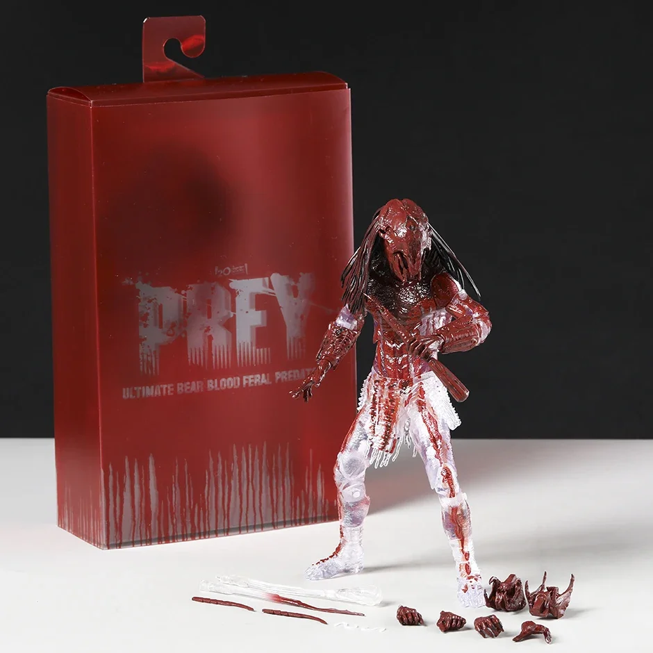 Фото NECA Prey Ultimate Bear Blood Feral Predator Фигурка Модель Дисплей Подарочная Коллекция Игрушка из ПВХ №2