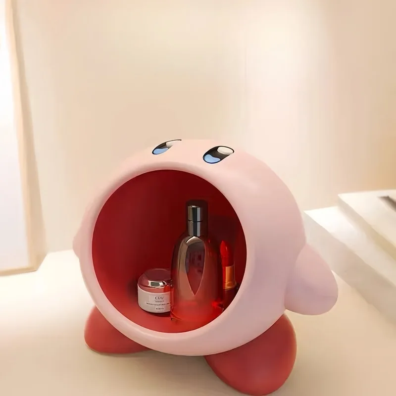Фото Стильный креативный органайзер для ключей Kirby, милый настольный декор из смолы, держатель для ключей и украшений, подарок на новоселье или день рождения №3
