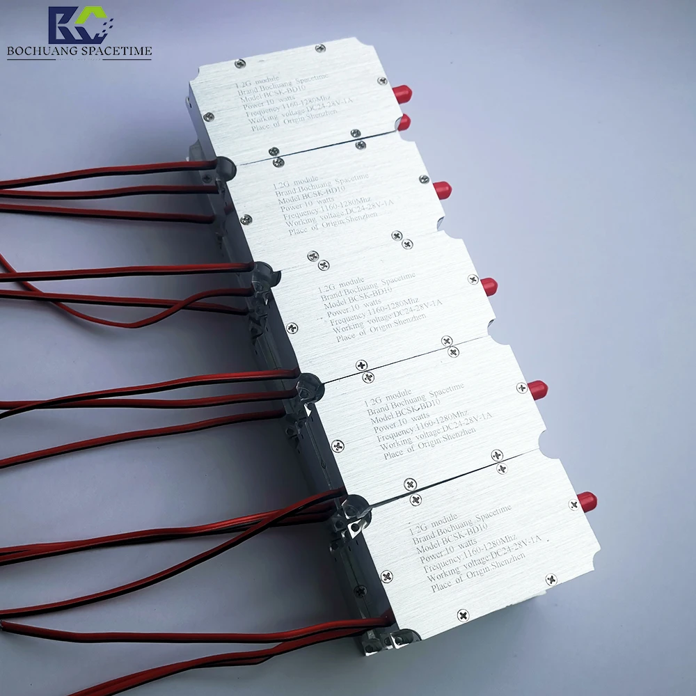 Фото Модуль GaN 1.2G-10W для конечного усилителя ВЧ-сигнала FPV, 1160-1280 МГц, для защиты от БПЛА №1