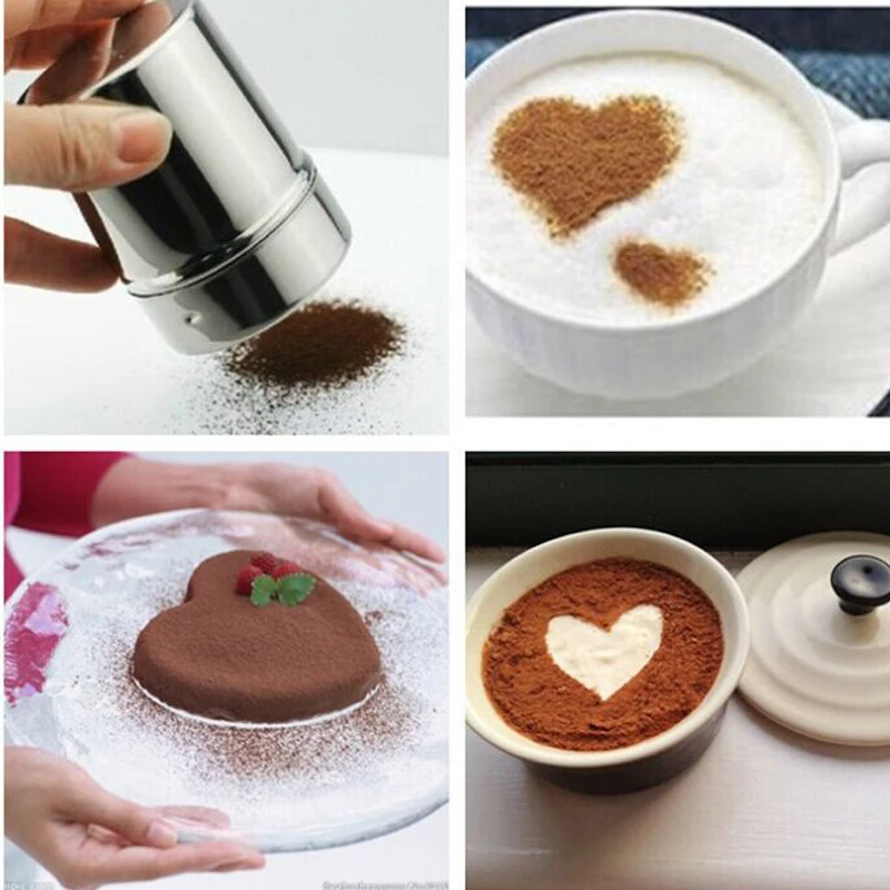 

Powder Duster Latte Art tools Needle Pack Replace Replacement Set Stainless Steel Stencils Template Accessories
