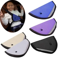 kids car safe fit seat belt adjuster baby safety triangle sturdy device protection positioner child neck positioner accessories