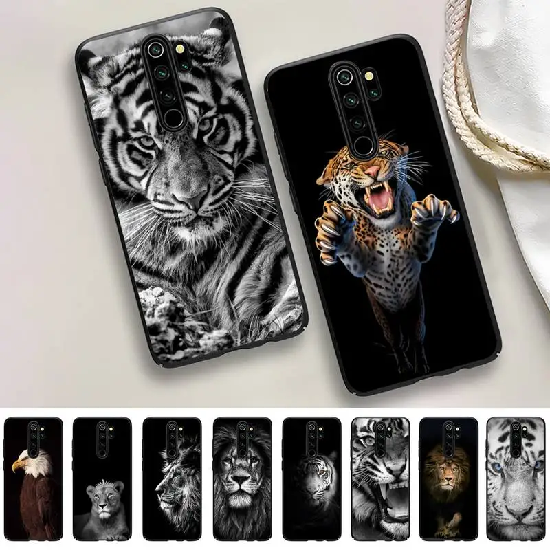 

Wolf Dog Cat Bird Lion Tiger Animal Phone Case for Redmi 5 6 7 8 9 A 5plus K20 4X S2 GO 6 K30 pro