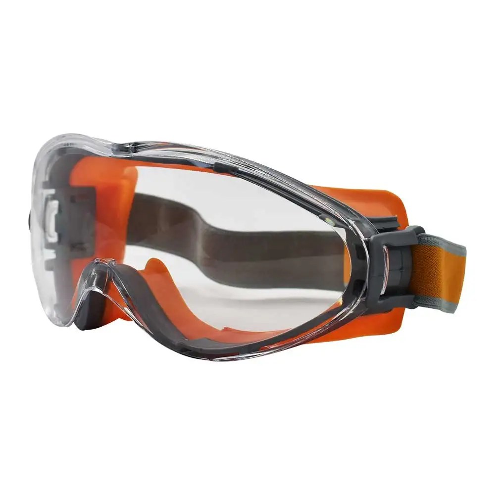 

Защитные очки для химической защиты, брызгозащищенные силиконовые двухцветные очки с большим покрытием