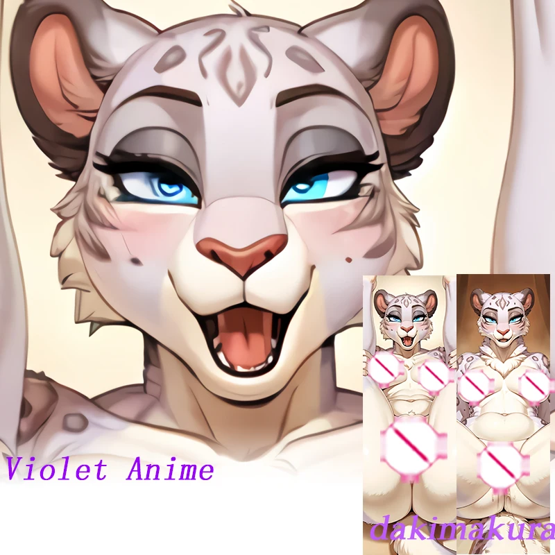 Двусторонняя наволочка Dakimakura Anime Chuluun с принтом в натуральную величину