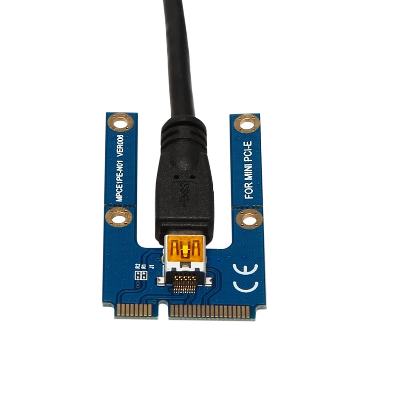 2X Mini Pcie к PCI Express 16X Райзер для ноутбука карта изображения EXP GDC BTC Antminer устройство