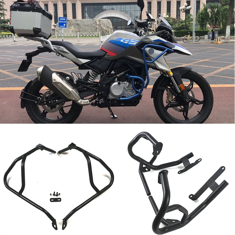 

Защита бака мотоцикла для BMW G310GS G310 GS 2017-2018, черная защита Бампера верхней и нижней части бампера двигателя