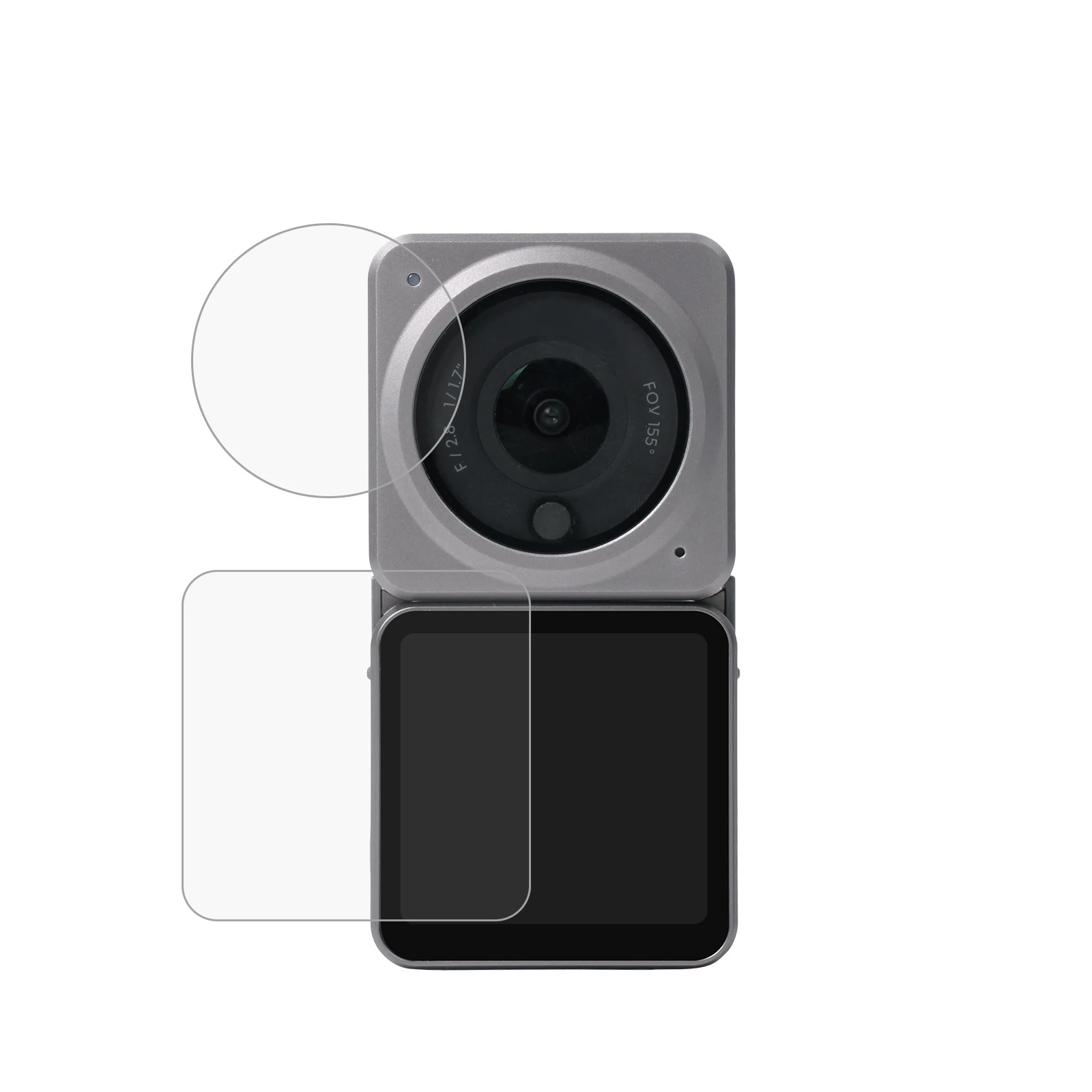 

Sunnylife для DJI ACTION 2 закаленная пленка аксессуары для объектива камеры защитная пленка HD Взрывозащищенная пленка