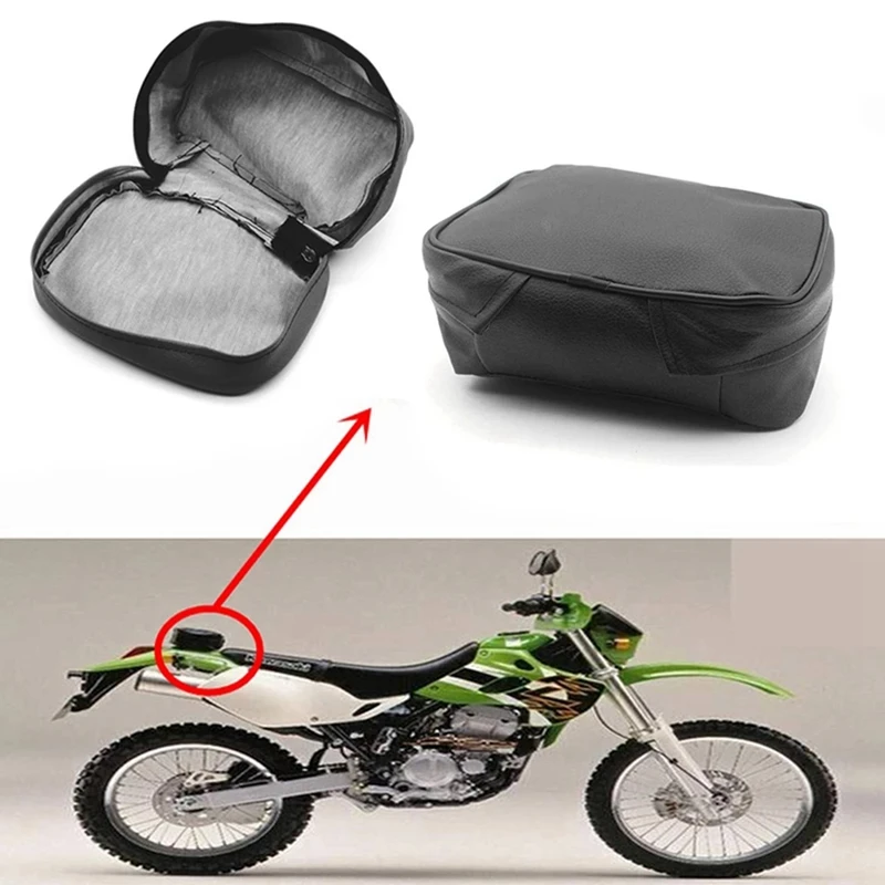 

Motorcycle Rear Seat Bag Rear Tool Bag Luggage Bag Saddle Bag for Honda CRF150/250 CRF450 XR250R XR350R XR600