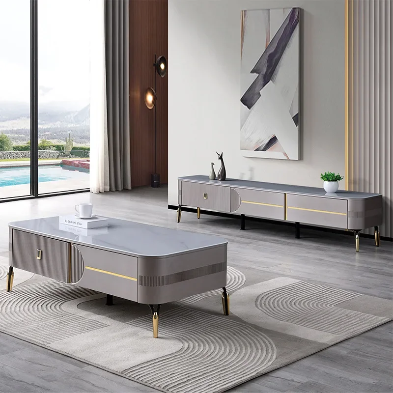 Плавающая ТВ-установка модульная мебель для дома среднего века подставки