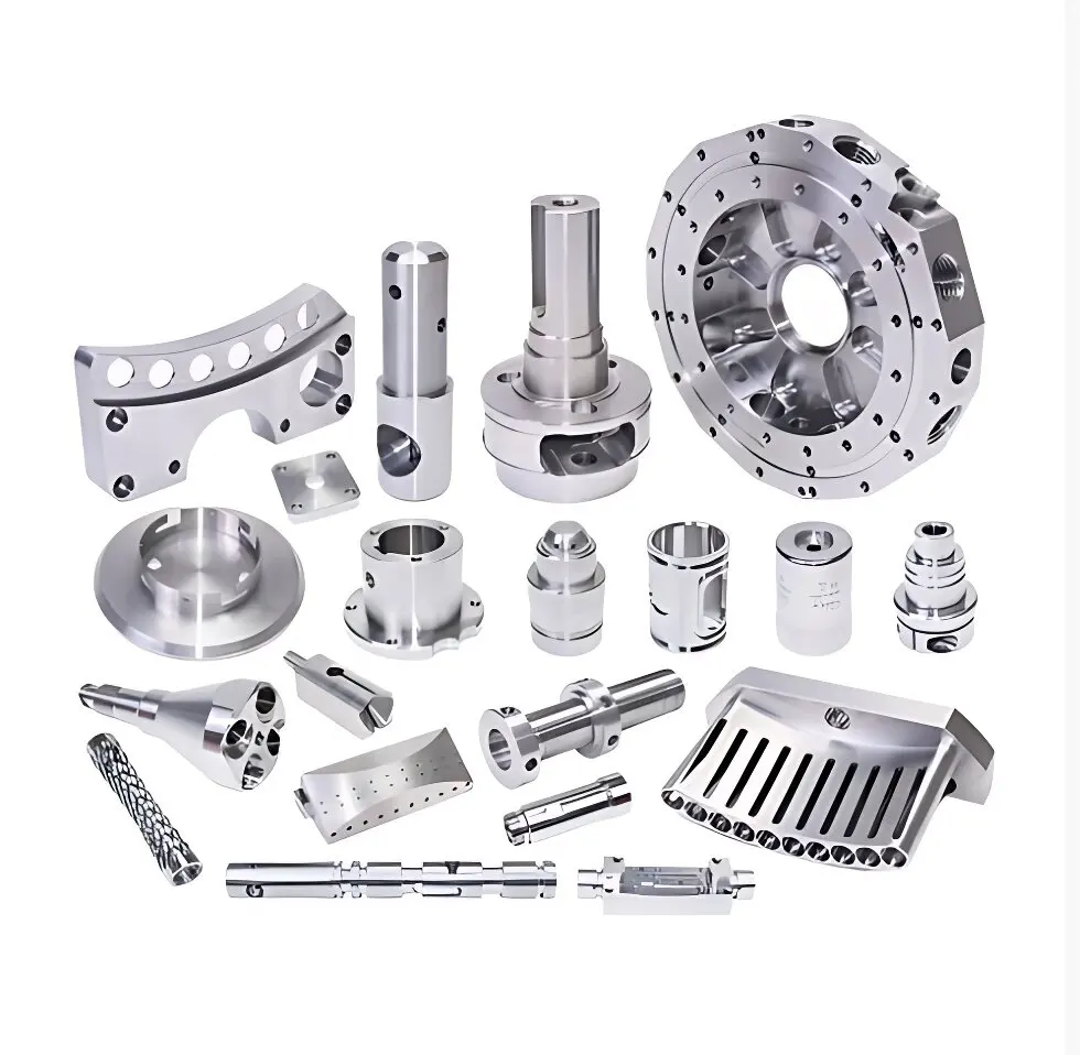 2024Высокоточная пятиосевая обработка деталей из нержавеющей стали с ЧПУ
