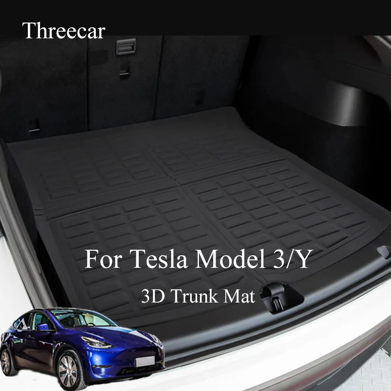 

Floor Mats for Tesla Model 3 Y Left Right Driving All Weather Anti-Slip Waterproof Floor Liners Car Mat Interior Accessories