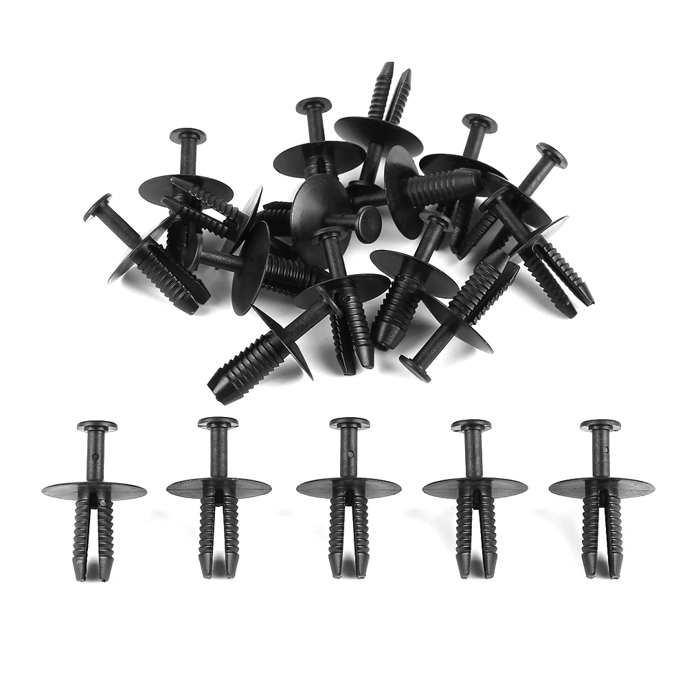 

20pcs/Set Durable Push Fit Plastic Rivet Pin Clip Bumpers Interior Trim Panel Fascia For BMW 3.5.7 Series General Auto Fastener