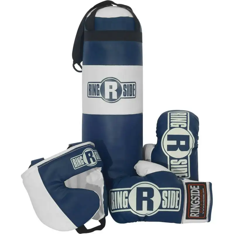 

Boxing Set with Mini Heavy Bag, Gloves and Headgear, Royal Blue Sand bags Muay thai Boxing punching bag Pera de boxeo Sand bag M