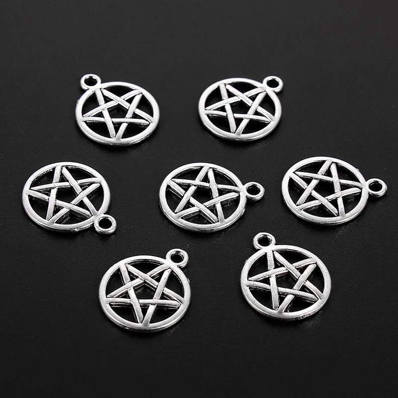 10 шт. подвески для браслета серебро