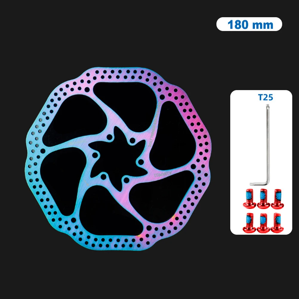 

Bike 160/180mm Disc Brake Rotor HS1 With Bolt Wrench For-SHIMANO-Sram MTB Road Mountain Bicycle Disc Brake Rotor Parts