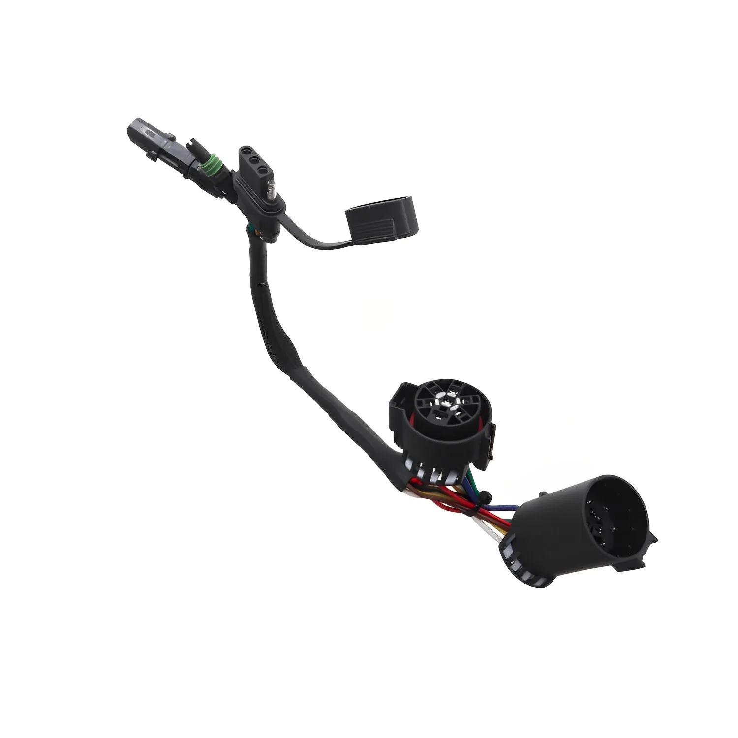 

ABS 7 Pin to 4 Way Flat Trailer Wiring Harness for Commercial Vehicle / Semi - trailer / Trailer