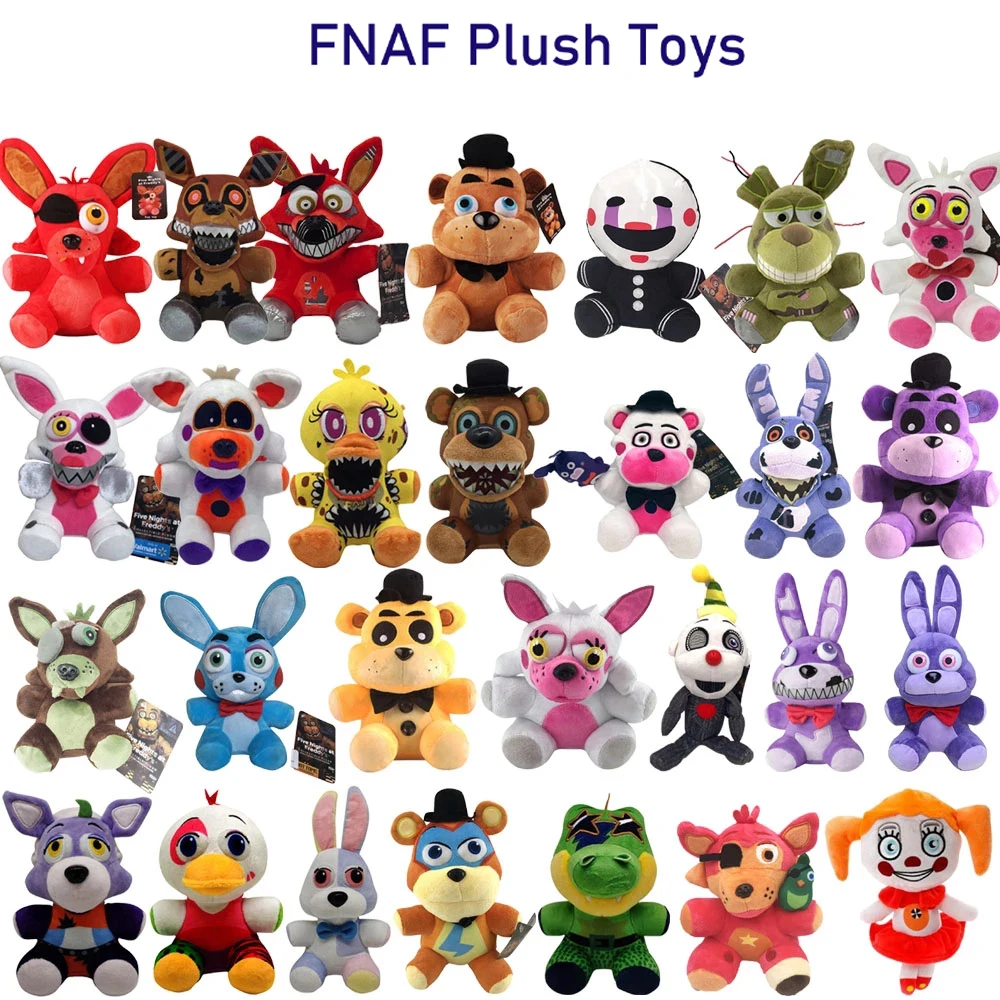 Плюшевые игрушки «пять ночей у Фредди», 18 см, 28 видов