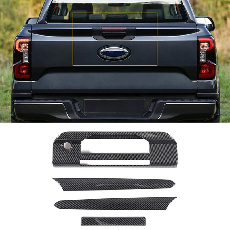 Декоративная наклейка на заднюю дверь автомобиля для Ford Ranger 2023