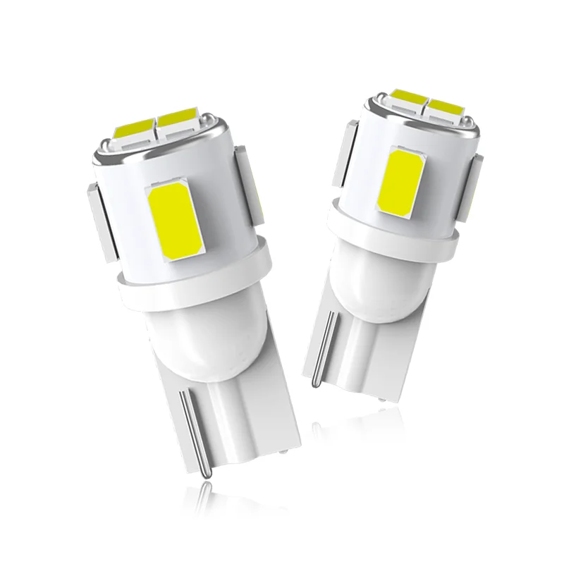 JIACHI 10 шт. оригинальная внутренняя фонарь без Ошибок T10 W5W Светодиодная лампа 5W5 2825