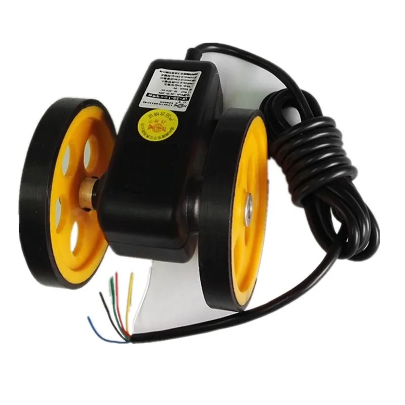 

Length Measuring Wheel cable Wire Fabric Textile Rop 4 Digital Meter Counter