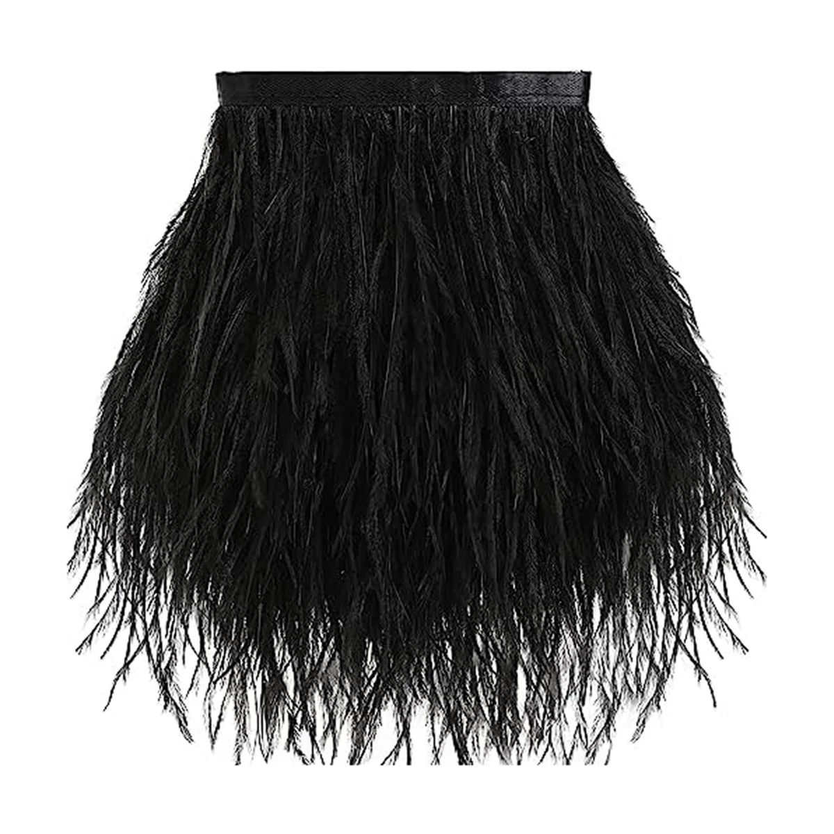 

Украшение из страусиного пера, украшение с кисточкой из перьев для швейных костюмов, латинских платьев, домашних вечеринок на Хэллоуин