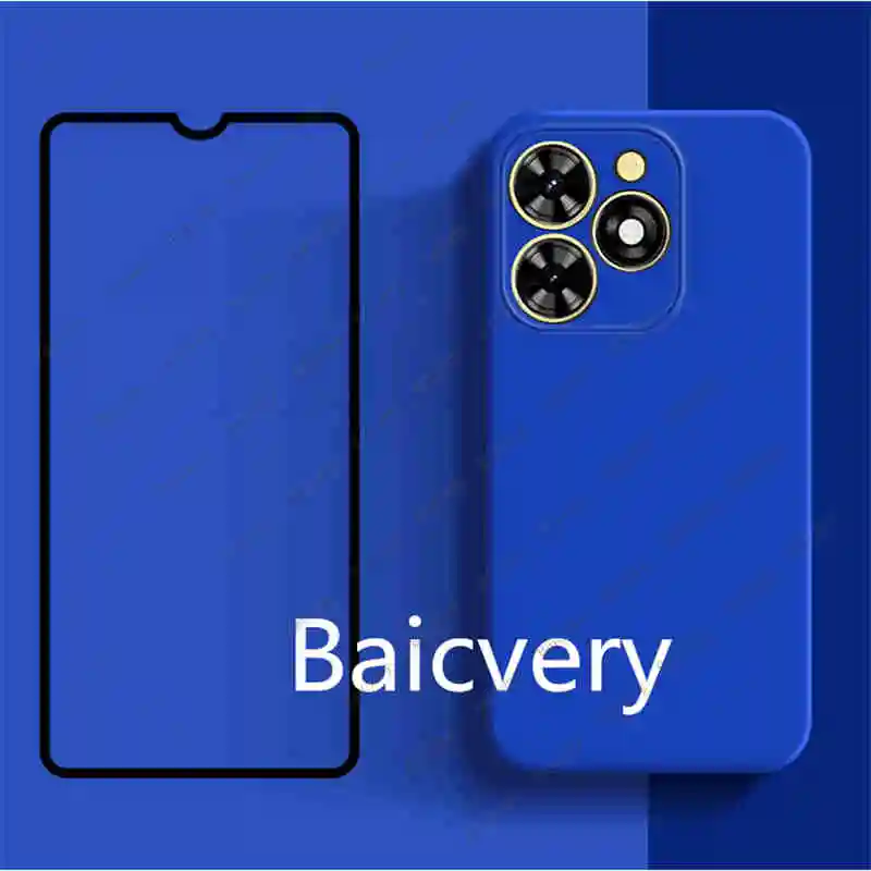 Задний бампер для Itel A70 противоударный силиконовый красочный чехол Мягкий ТПУ