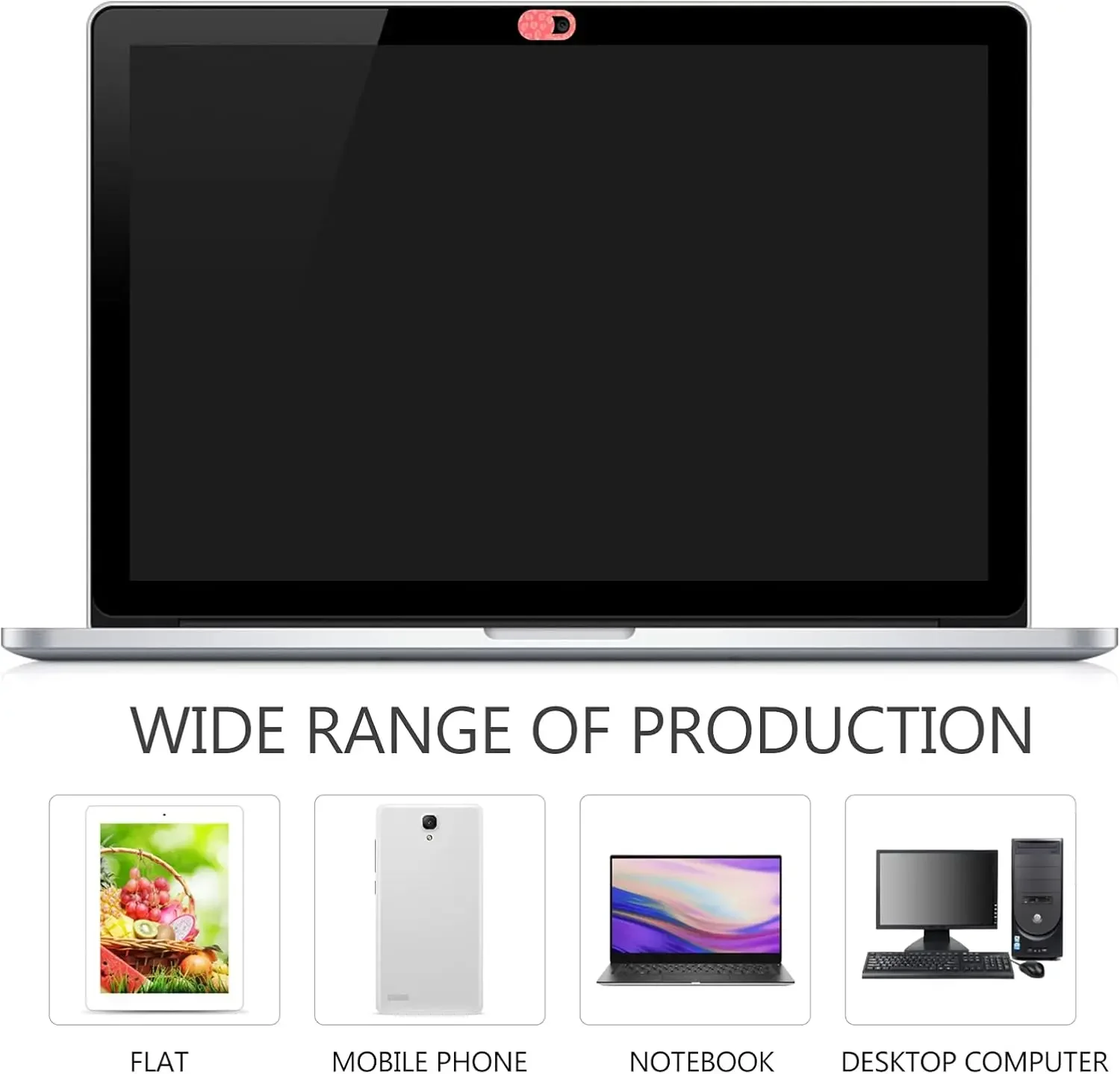 3 шт. универсальный чехол для веб-камеры ультратонкий слайдер затвора крышка