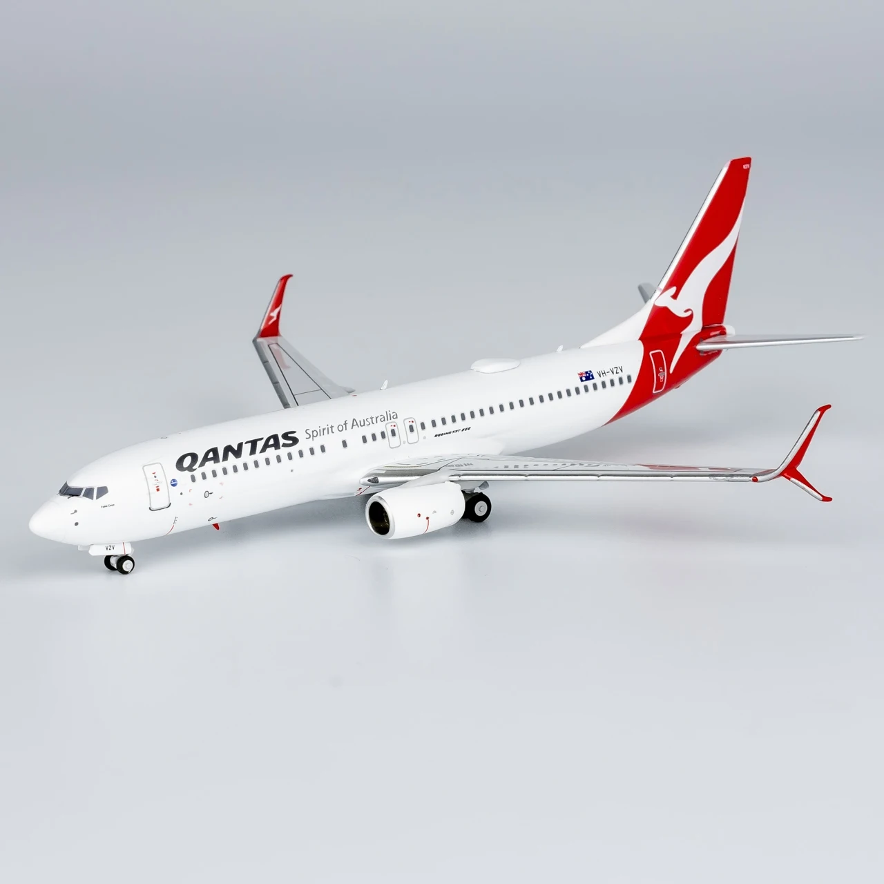 Коллекционный самолёт из сплава 58237 подарок NG модель 1:400 Qantas Airlines Боинг литый под