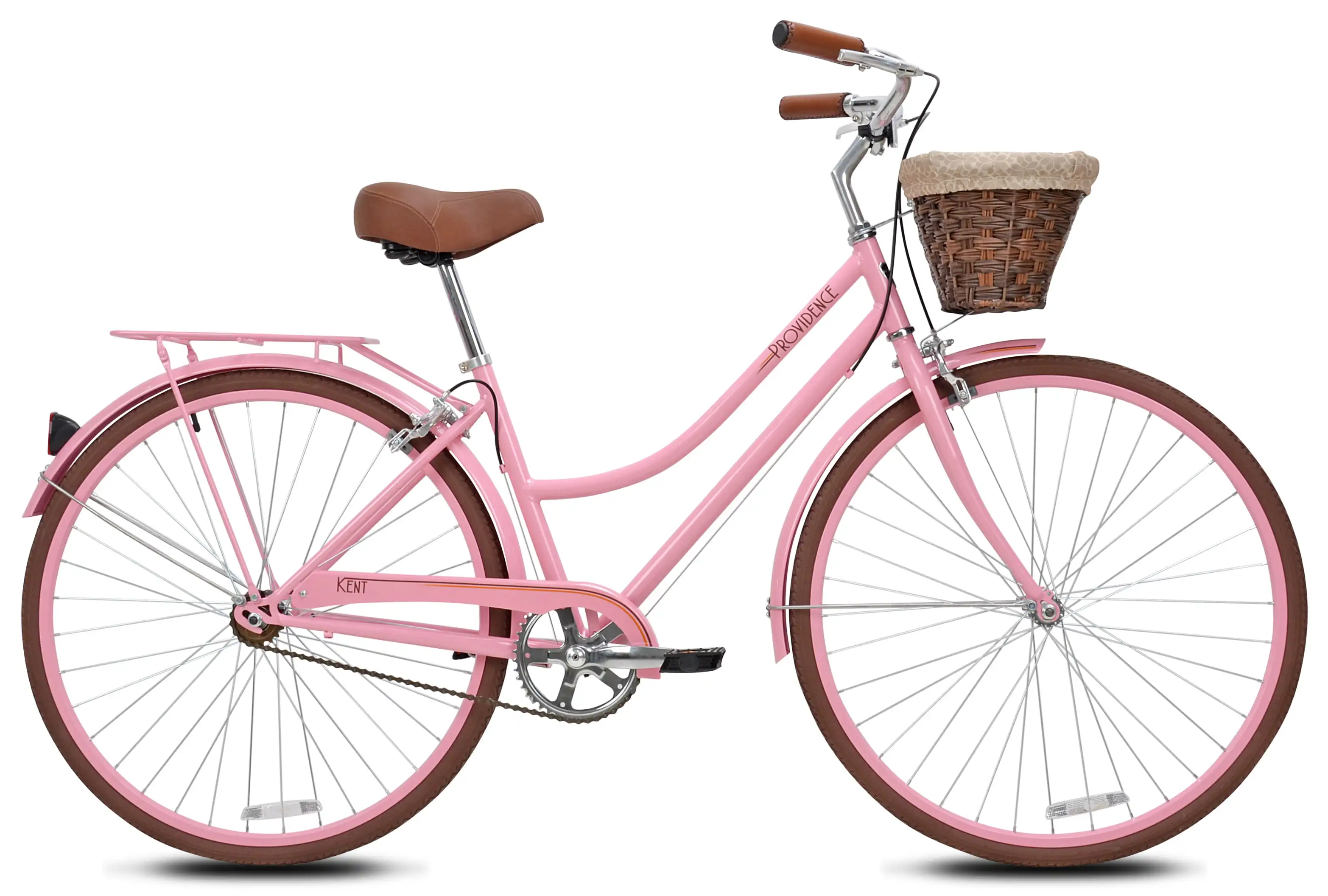 

700C Ladies Providence Cruiser Bike, Coral
