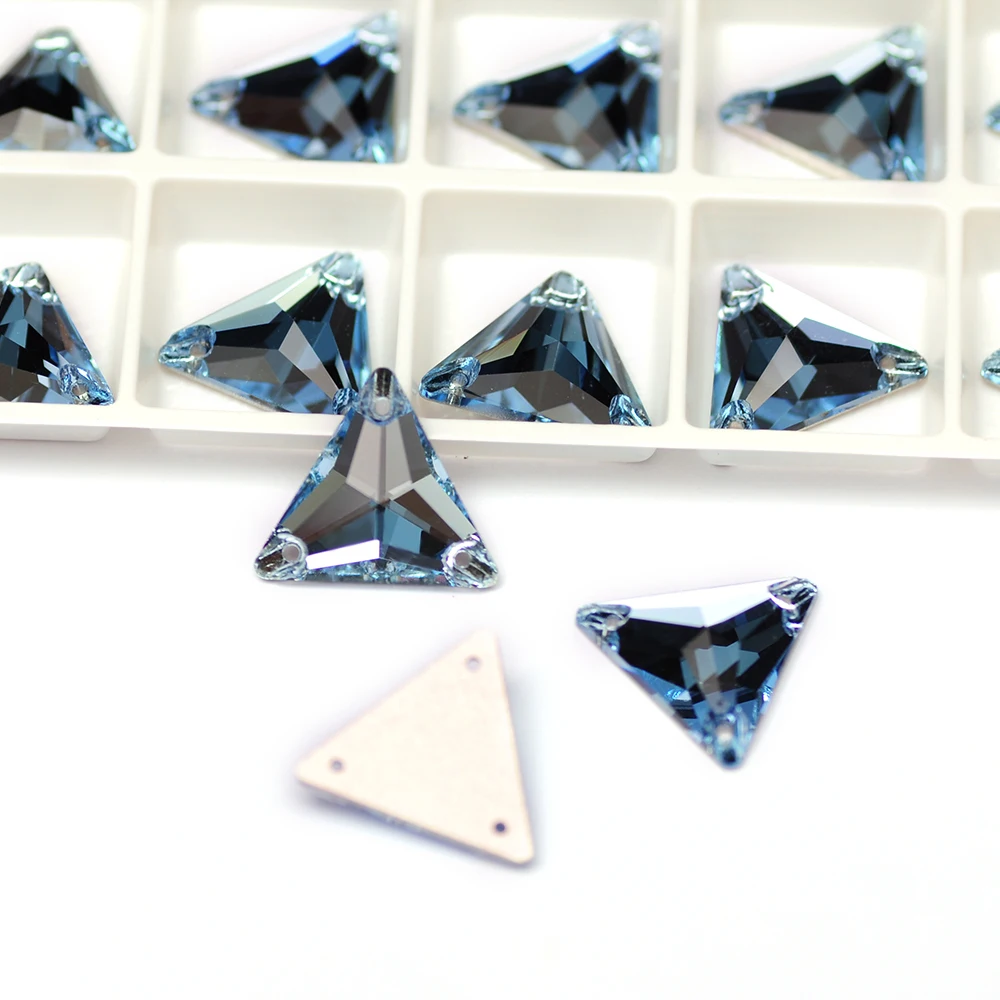

3270 Aquamarine Sew On Rhinestones Flatback Crystal Glass Stones Clothes Jewellery Sewing Stone For Garment Dress