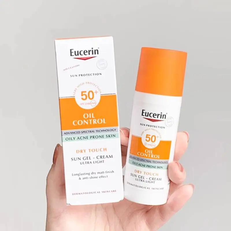 

Оригинальный солнцезащитный крем Eucerin SPF50 + контроль жирности для всех типов кожи, эффективная Водонепроницаемая увлажняющая чувствительная кожа, защита от УФ-лучей