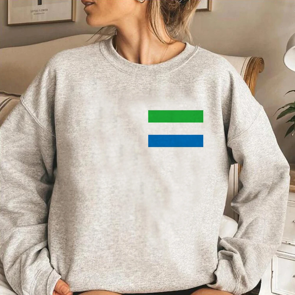 

Sierra Leone hoodies women Kawaii vintage aesthetic Korean style clothes female graphic tracksuit