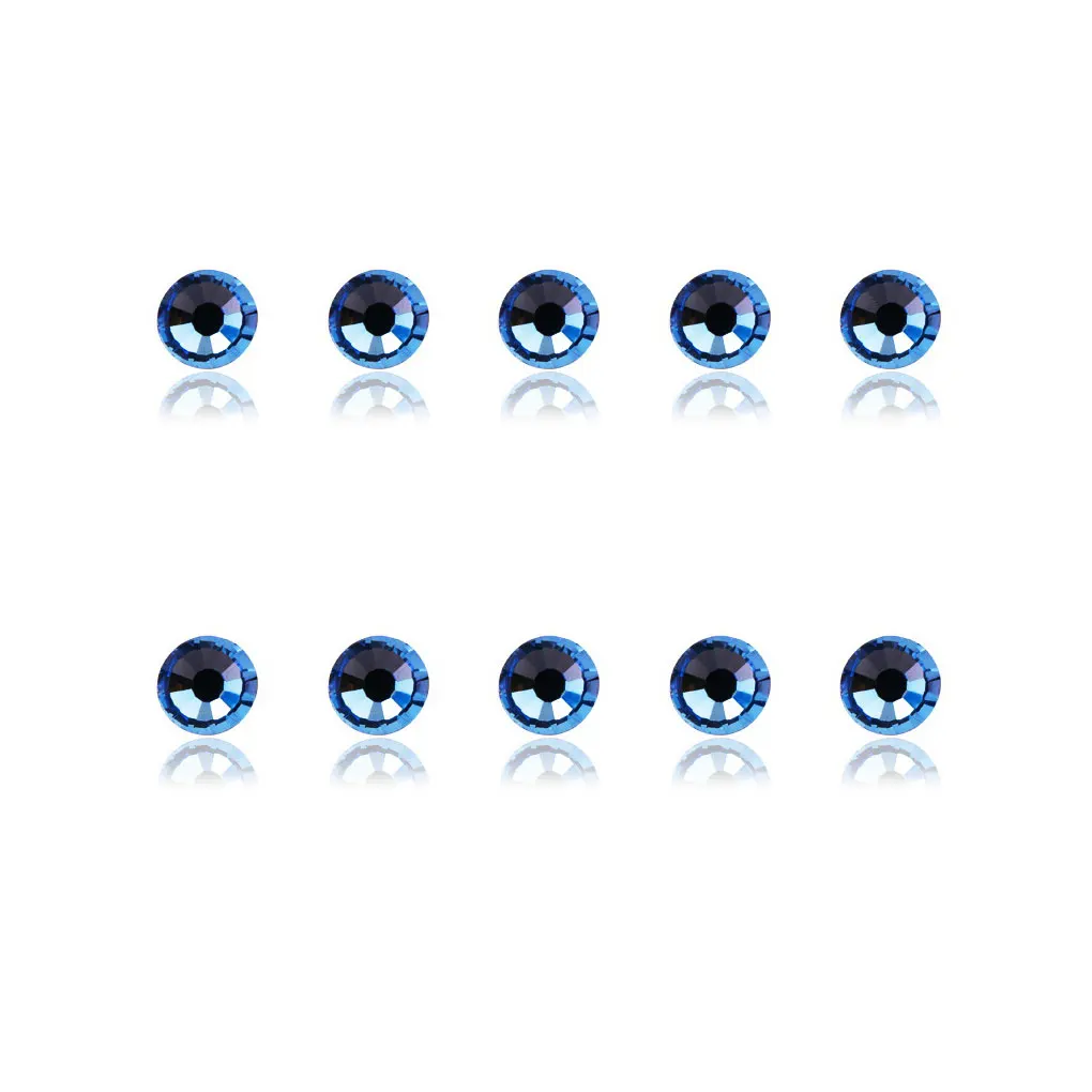 

1/2/3 искусственная кожа для ногтей, привлекательный маникюрный хрусталь для рукоделия, разные стили, аксессуары для макияжа, искусственная кожа, синий цвет