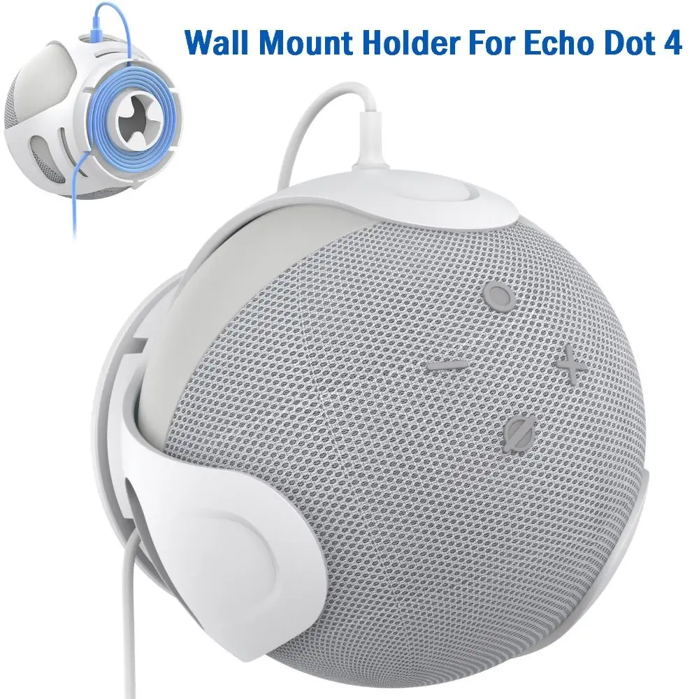 

Management Accessories Cable Speaker Bracket Speaker Stand Wall Mount Holder Support For Amazon Alexa Echo Dot 4