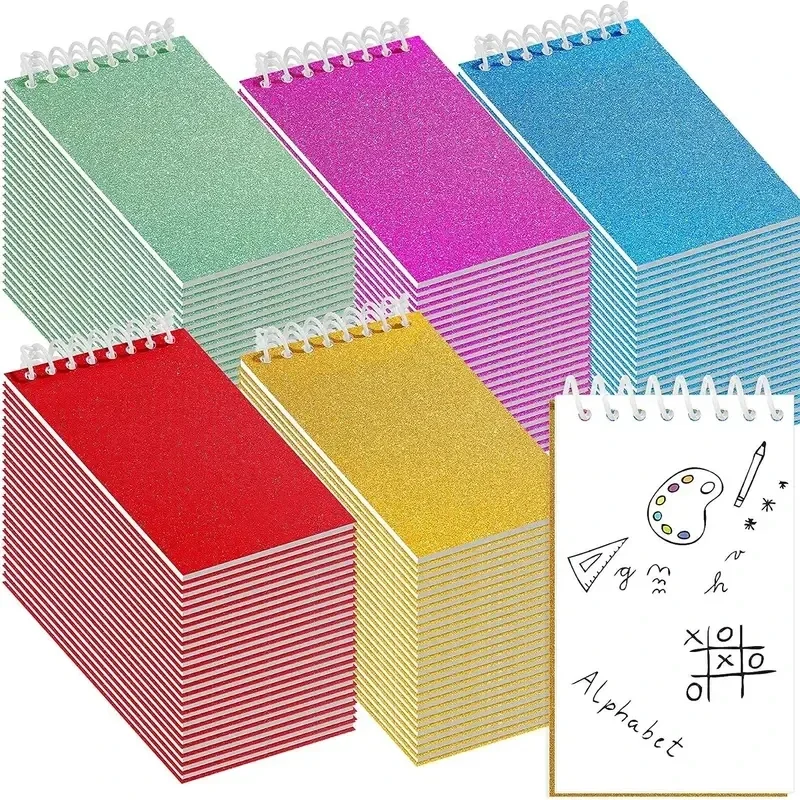 

5 шт., портативные мини-блокноты для заметок