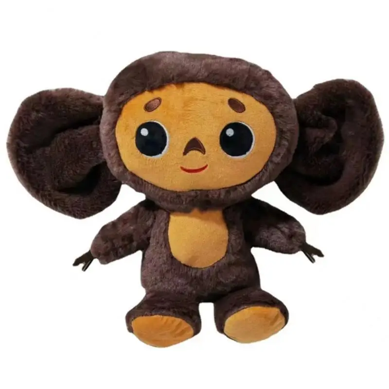 

Cheburashka обезьянка плюшевая игрушка обезьянка с большими глазами удобная большая обезьянка игрушка-обезьянка Кукла Детская Спящая Успокаивающая кукла игрушки для сна детские игрушки