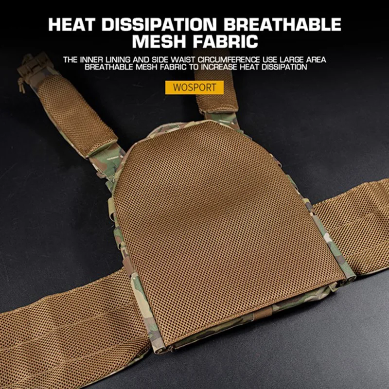 ARC Tactical Plate Carrier Tubes Quick Release Тактический жилет для страйкбола Полный комплект