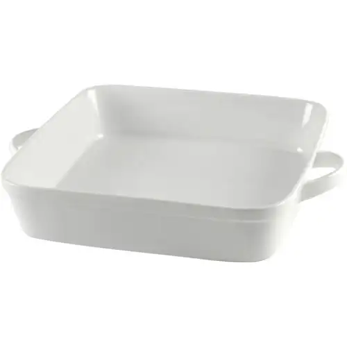 

Delano 10" Square Baker, White