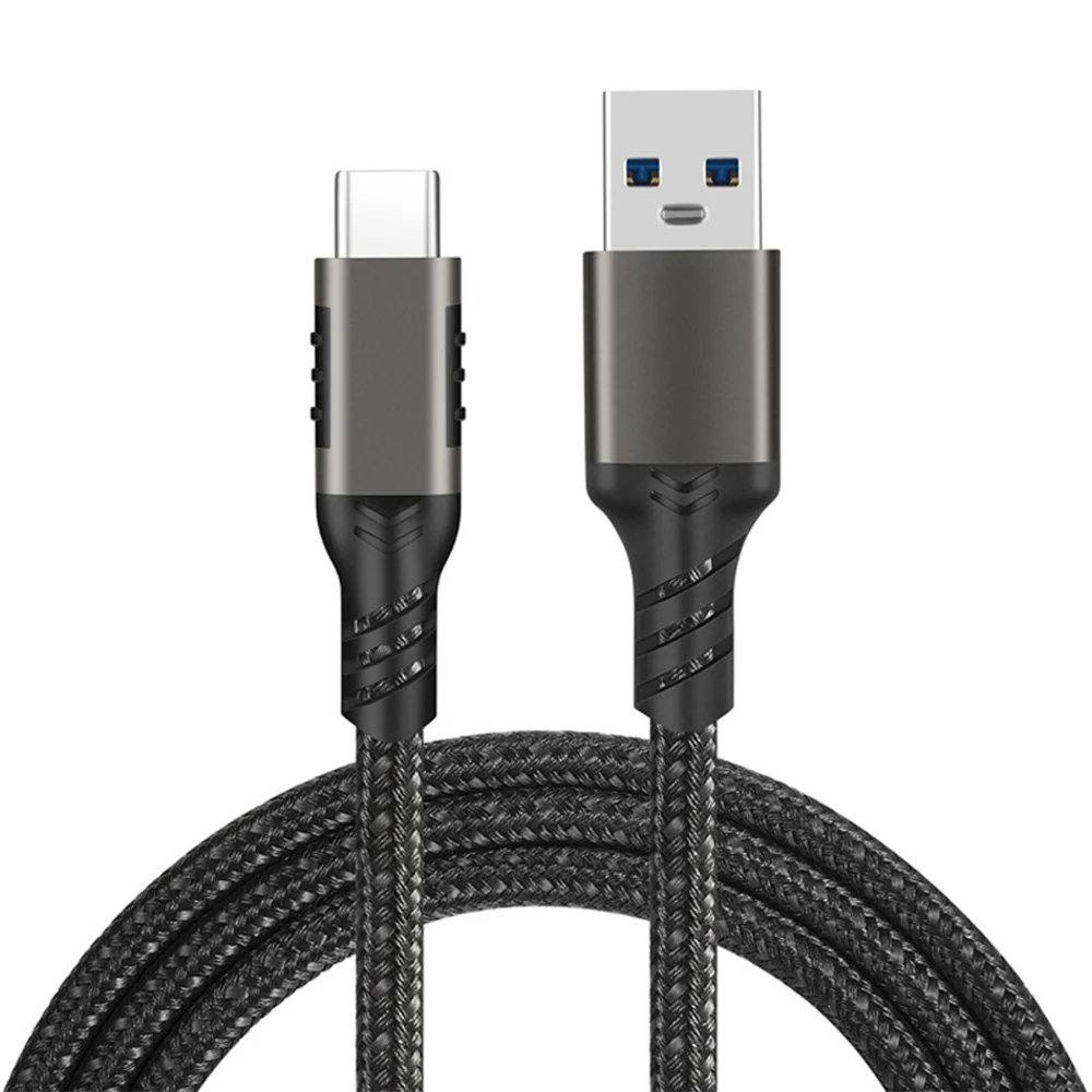 

USB 3.2 Type C Cable 3A 60W Fast Charging Cord 10Gbs Data Transfer Cable Braid Quick Charging Cable for Android Phone 100cm
