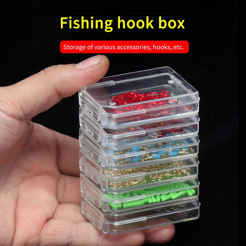 Многослойный контейнер для хранения рыболовных крючков, коробка