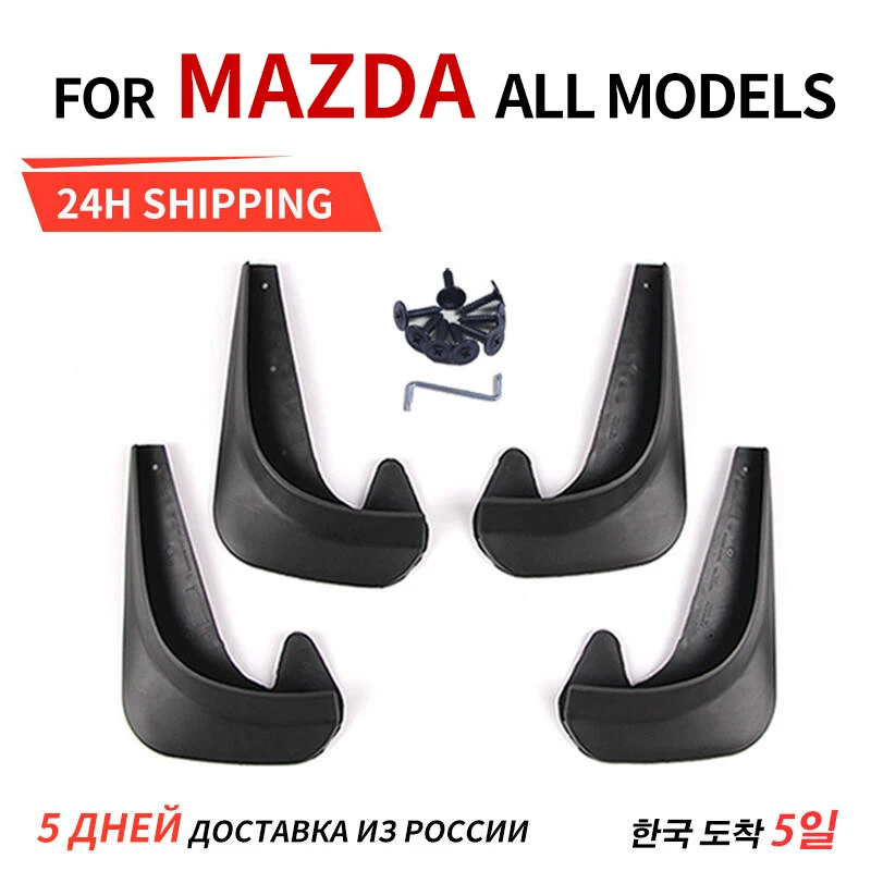 

2pcs/4pcs Universal Car Front Rear Mudflaps Mud Flaps for Mazda CX-3 CX-4 CX-5 CX-7 CX-8 CX-9 CX-30 Exterior Parts Auto