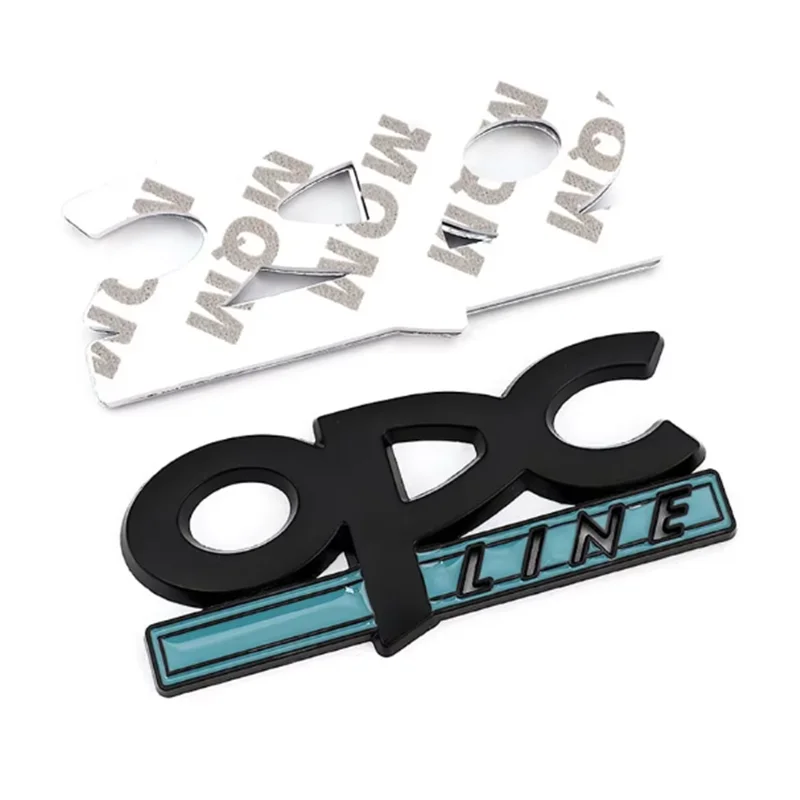 OPC Line Передняя Решетка Эмблема Значок Хвост Логотип Наклейки Для Opel Astra G H J K F Corsa D