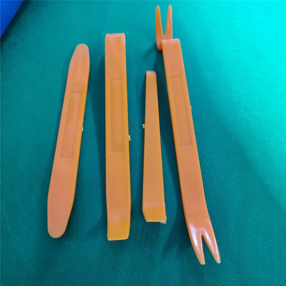 4 шт. автомобильный радиоприемник дверной зажим панель отделка приборной панели