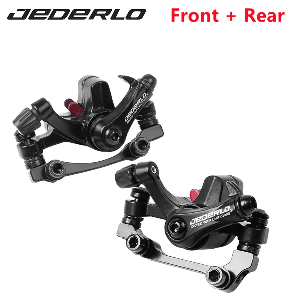 

​Mechanical Bicycle Disc Brake Front + Rear F160/R140 + R160/F180 Caliper MTB Mountain Bike Brake Pad Wire-controlled Parts