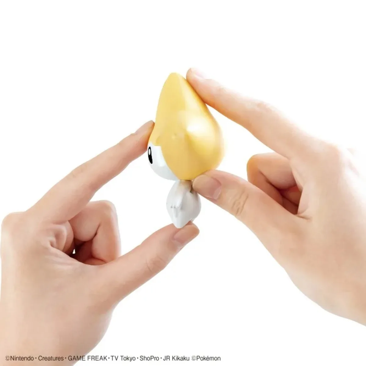 Фото Оригинальный Bandai, оригинальная в наличии Pokemon PLAMO Pokepla 23-Jirachi, коллекция аниме, наборы моделей экшн-фигурок, подарок для мальчика и девочки №3