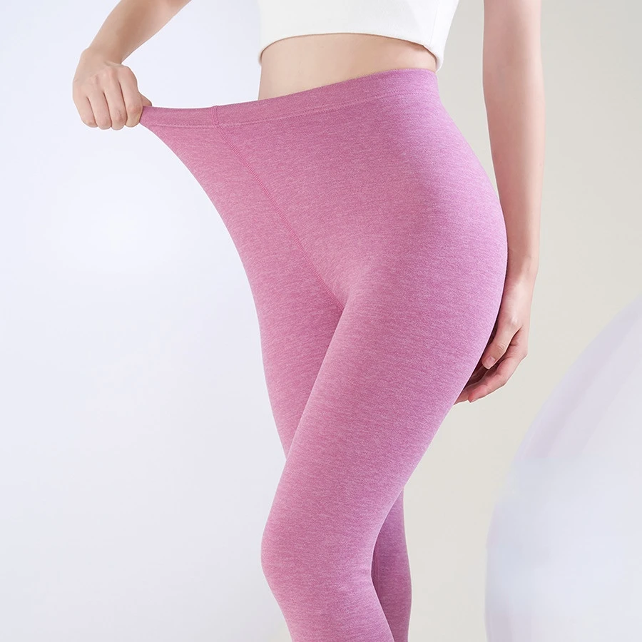 Plus plush pants for women fashion high waist hip lifting plush thermal Underwear cotton pants woolen pants pants